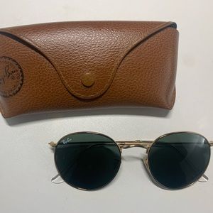 Ray-Ban ROUND METAL Sunglasses, RB3447 53
